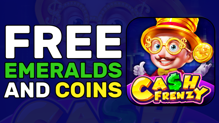 free coins and emeralds in cash frenzy